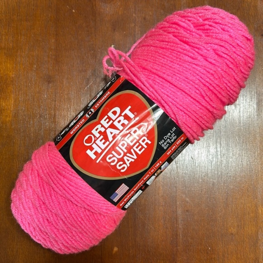 Pink yarn - Pretty ‘N Pink (Left over)